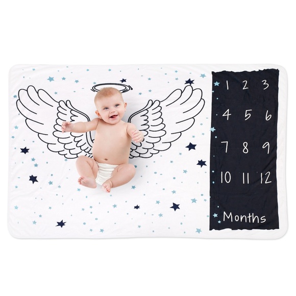 CC Tabs Other - Baby Monthly Milestone Blanket Neutral Baby Shower